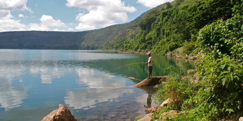 Lake Chala Day Trip route area